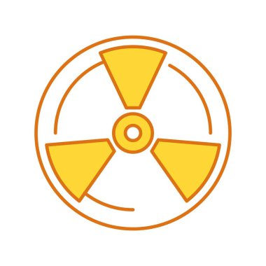  Projeniz için vektör radyasyon simgesi