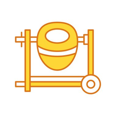 Projeniz için vektör çimento simgesi