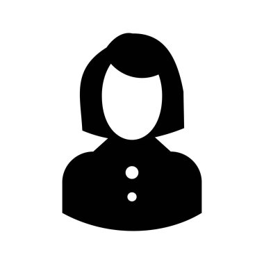 Projeniz için vektör kadın doktor simgesi