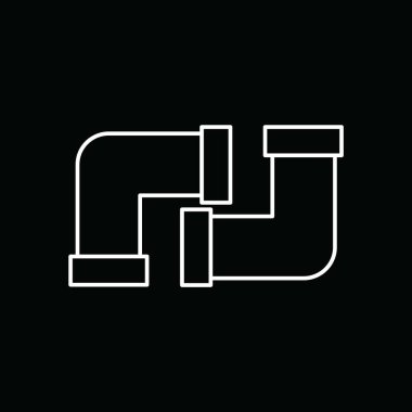 Projeniz için vektör boru simgesi