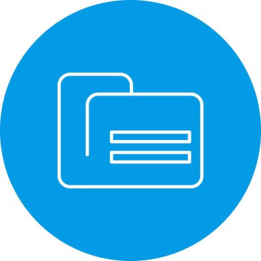  Vektör dizin simgesi, illüstrasyon