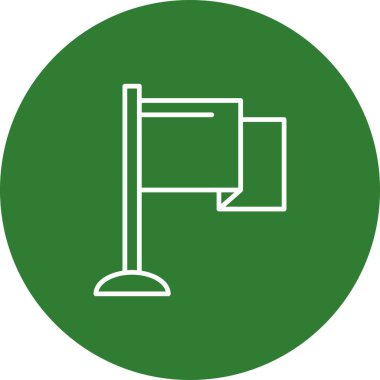 bayrak simgesi, web grafiği, vektör illüstrasyonu 