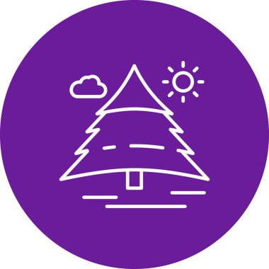 Projeniz için vektör güneş batımı simgesi