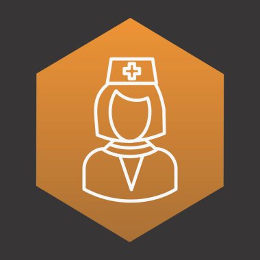  Projeniz için kadın doktor simgesi