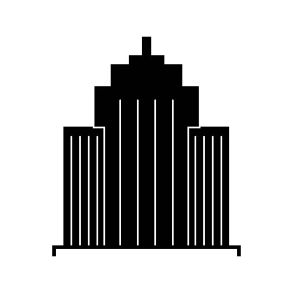  Иконка векторного здания 