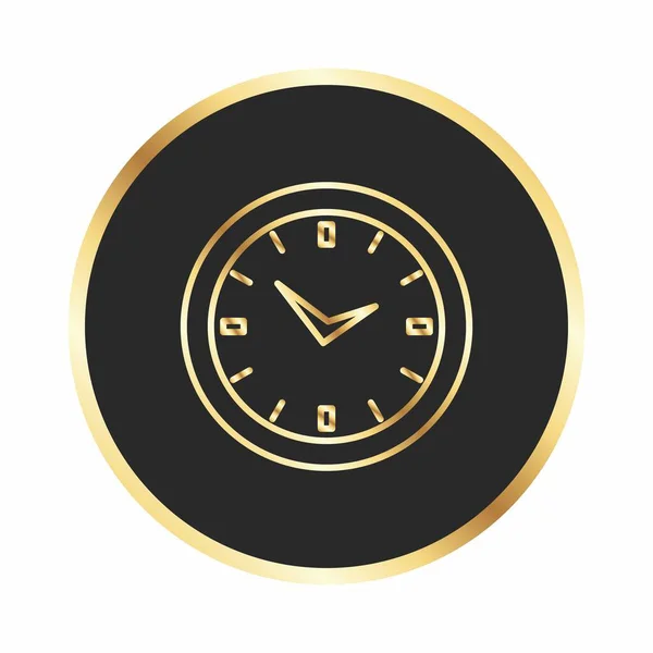 Clock Icon Your Project — Stock Vector