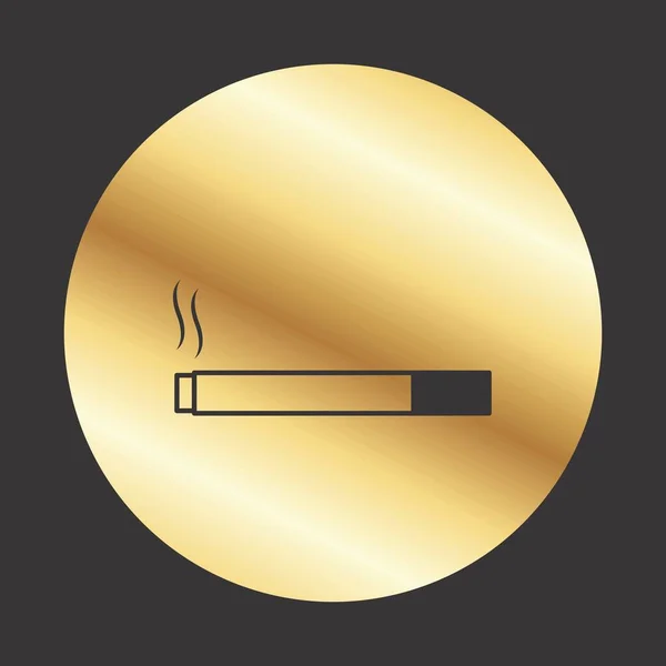 Icono Cigarrillo Para Proyecto — Vector de stock