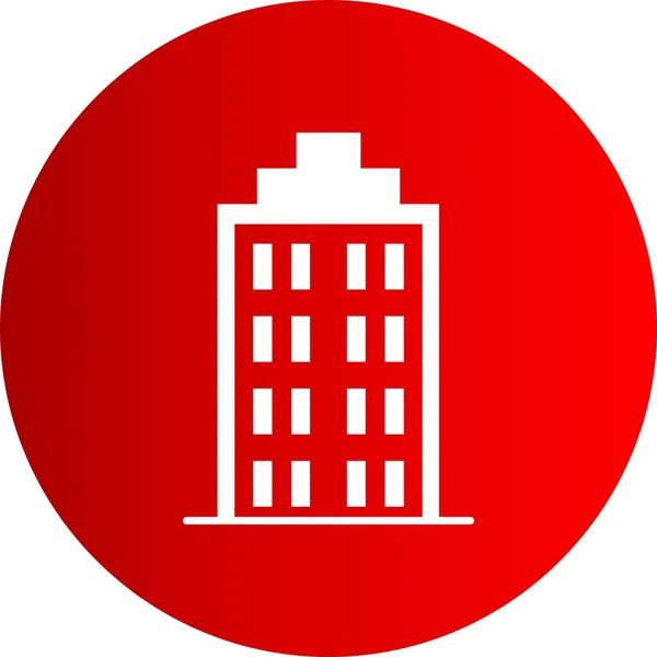 Illustration Von Vector Building Icon — Stockvektor