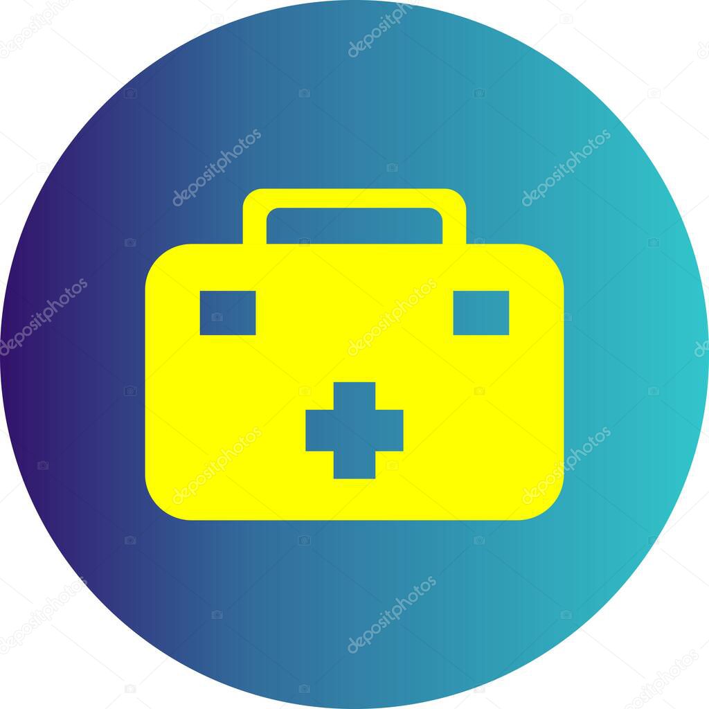 Vector first aid icon for your project