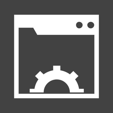 Projeniz için vektör web sitesi simgesi