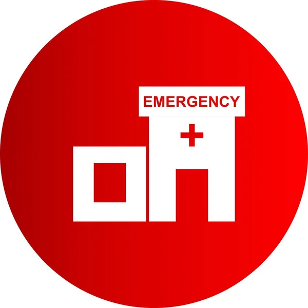 Icono Emergencia Vectorial Para Proyecto — Archivo Imágenes Vectoriales