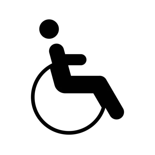 Icono Handicap Vectorial Para Proyecto — Archivo Imágenes Vectoriales
