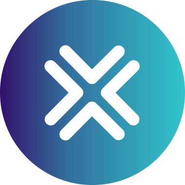 Projeğiniz için Karmaşık Yön Oku Simgesi