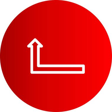  Web tasarımı için yukarı yönlü ok simgesi