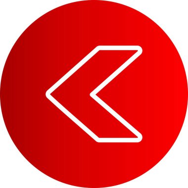 Projeniz için sol yön ok simgesi