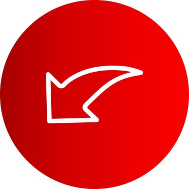 Projeniz için sol yön ok simgesi