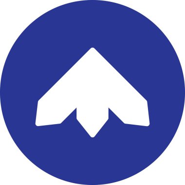  Web tasarımı için yukarı yönlü ok simgesi