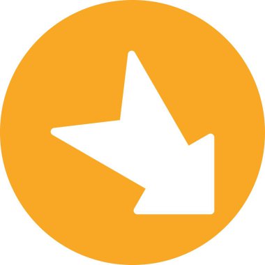 Projeğiniz için Sağ Yön Oku Simgesi