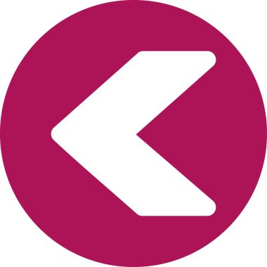 Projeniz için sol yön ok simgesi