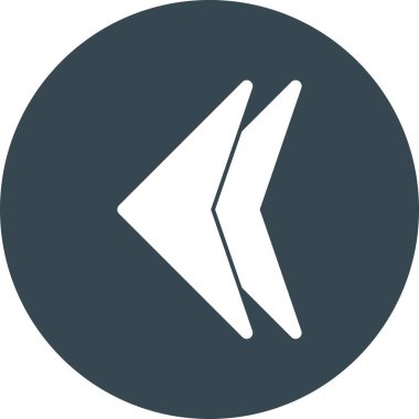 Projeniz için sol yön ok simgesi