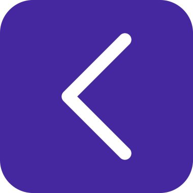 Projeniz için sol yön ok simgesi