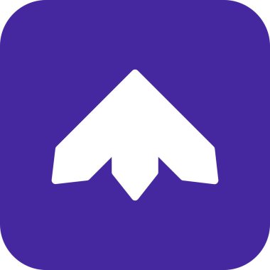  Web tasarımı için yukarı yönlü ok simgesi