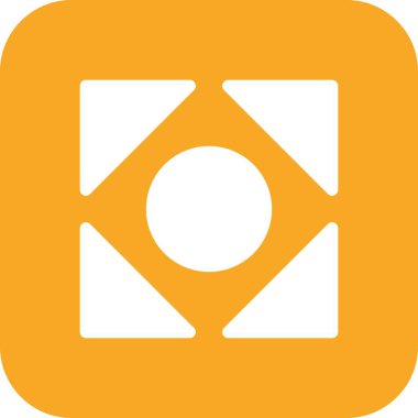 Projeğiniz için Karmaşık Yön Oku Simgesi