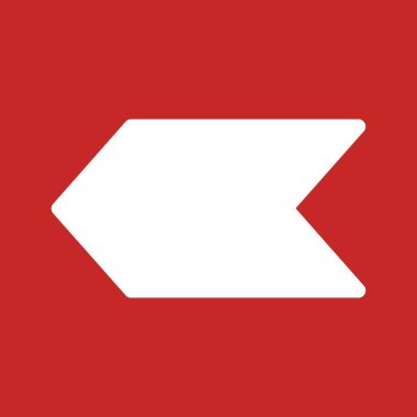 Projeniz için sol yön ok simgesi