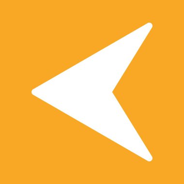 Projeniz için sol yön ok simgesi