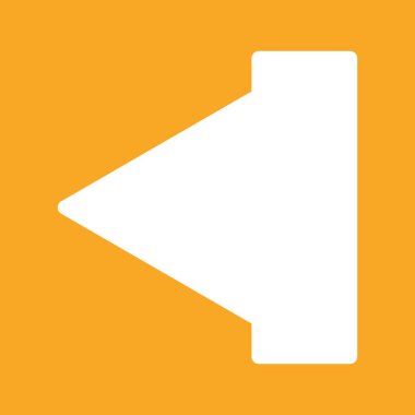 Projeniz için sol yön ok simgesi