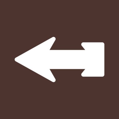 Projeniz için sol yön ok simgesi