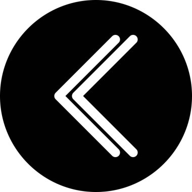 Projeniz için sol yön ok simgesi