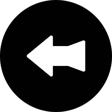 Projeniz için sol yön ok simgesi