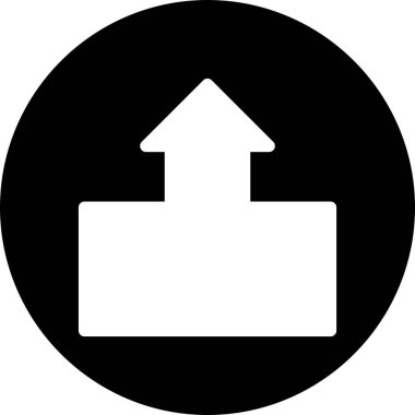  Web tasarımı için yukarı yönlü ok simgesi