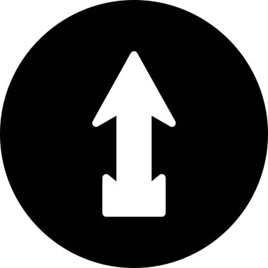  Web tasarımı için yukarı yönlü ok simgesi