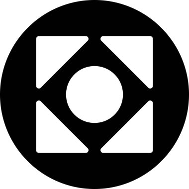 Projeğiniz için Karmaşık Yön Oku Simgesi