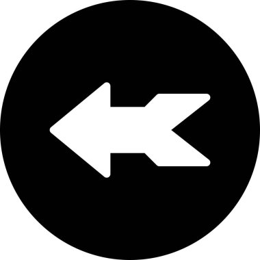 Projeniz için sol yön ok simgesi