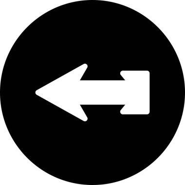 Projeniz için sol yön ok simgesi