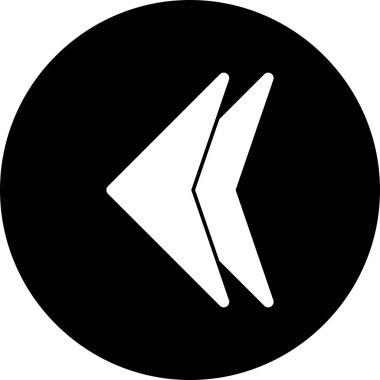 Projeniz için sol yön ok simgesi