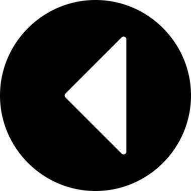 Projeniz için sol yön ok simgesi