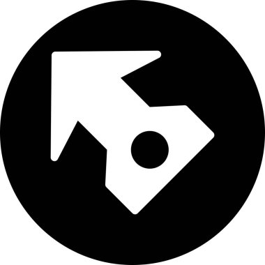 Projeniz için sol yön ok simgesi