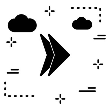 Projeğiniz için Sağ Yön Oku Simgesi