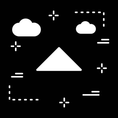  Web tasarımı için yukarı yönlü ok simgesi