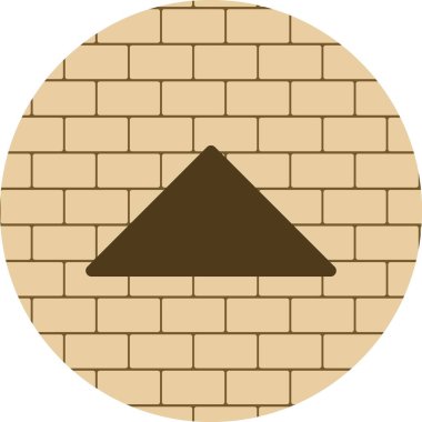  Web tasarımı için yukarı yönlü ok simgesi