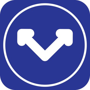  Web tasarımı için yukarı yönlü ok simgesi