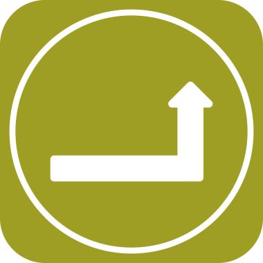  Web tasarımı için yukarı yönlü ok simgesi