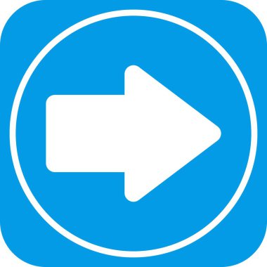 Projeğiniz için Sağ Yön Oku Simgesi