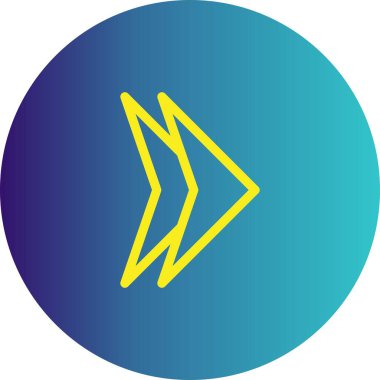 Projeğiniz için Sağ Yön Oku Simgesi