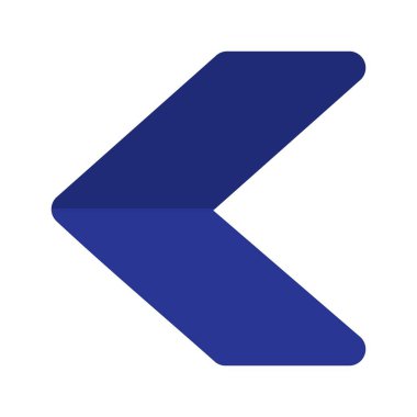 Projeniz için sol yön ok simgesi