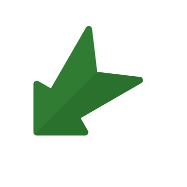 Projeniz için sol yön ok simgesi